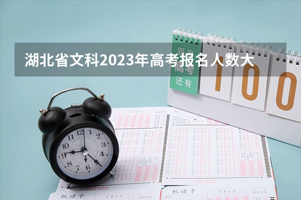 湖北省文科2023年高考报名人数大概是多少？