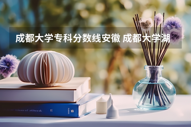 成都大学专科分数线安徽 成都大学湖北录取分数线