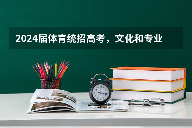 2024届体育统招高考,文化和专业的占比是多少,有没有改变?