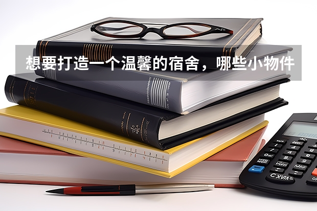 想要打造一个温馨的宿舍，哪些小物件是必不可少的？