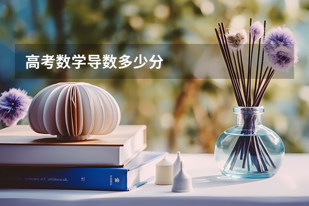 高考数学导数多少分