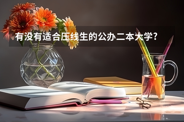 有没有适合压线生的公办二本大学? 二本压线的公办大学