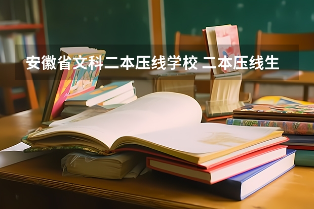 安徽省文科二本压线学校 二本压线生的最佳选择