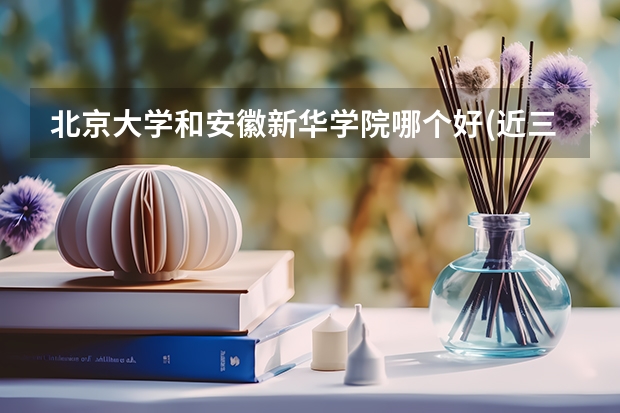 北京大学和安徽新华学院哪个好(近三年录取分数线汇总)