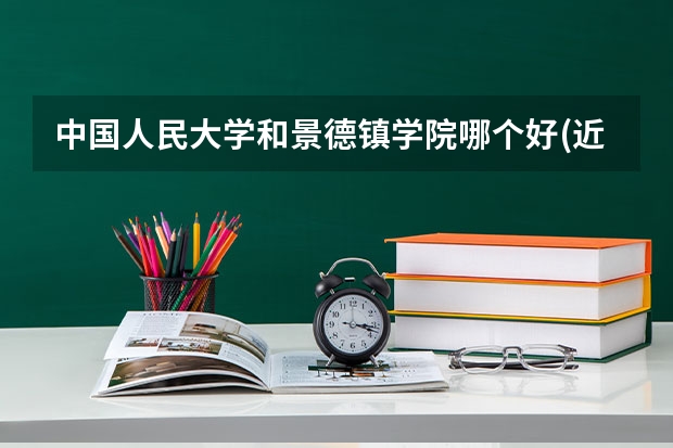 中国人民大学和景德镇学院哪个好(近三年录取分数线汇总)