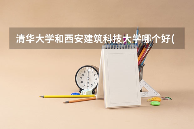 清华大学和西安建筑科技大学哪个好(近三年录取分数线汇总)