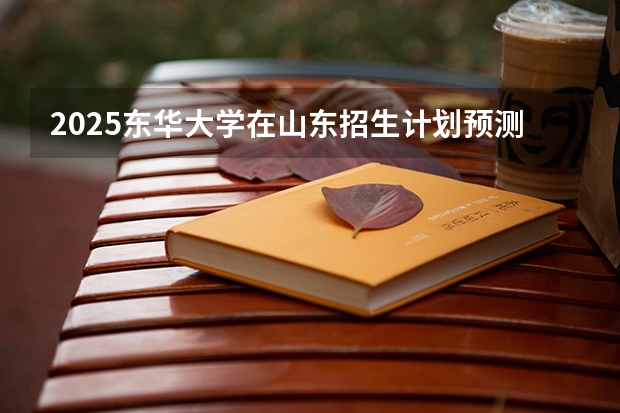 2025东华大学在山东招生计划预测