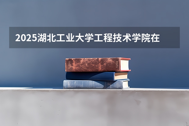 2025湖北工业大学工程技术学院在江西招生计划预测