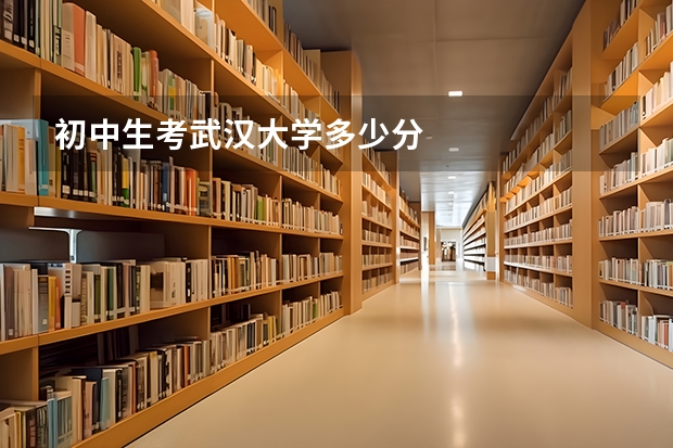 初中生考武汉大学多少分