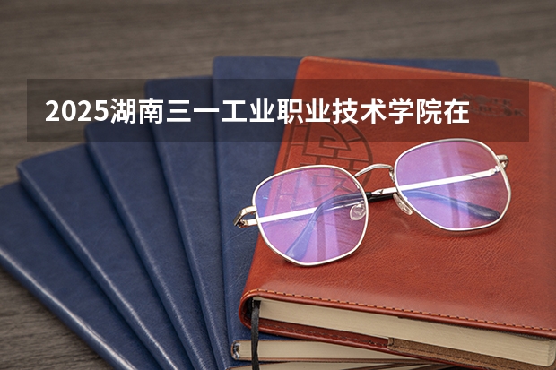 2025湖南三一工业职业技术学院在贵州招生计划预测