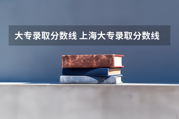 大专录取分数线 上海大专录取分数线