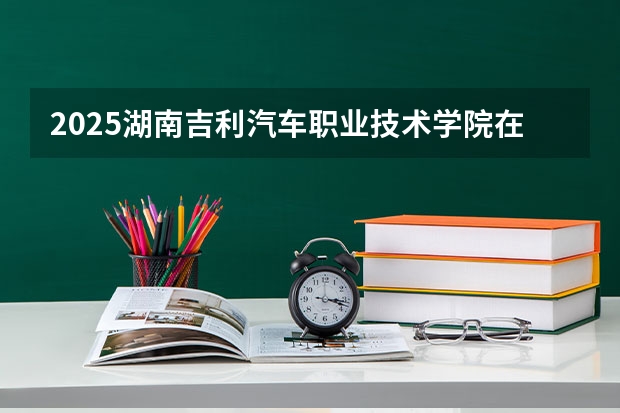 2025湖南吉利汽车职业技术学院在广东招生计划人数