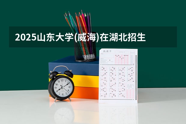 2025山东大学(威海)在湖北招生计划人数
