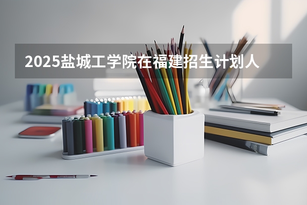 2025盐城工学院在福建招生计划人数