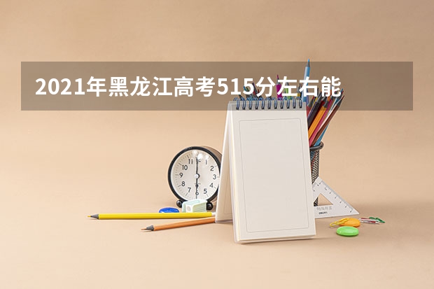 2021年黑龙江高考515分左右能上什么样的大学