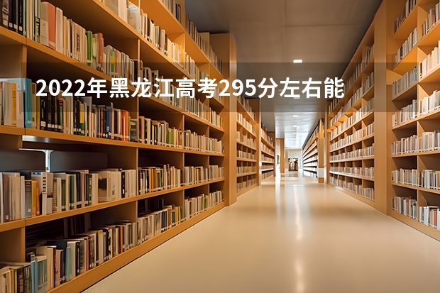 2022年黑龙江高考295分左右能上什么样的大学