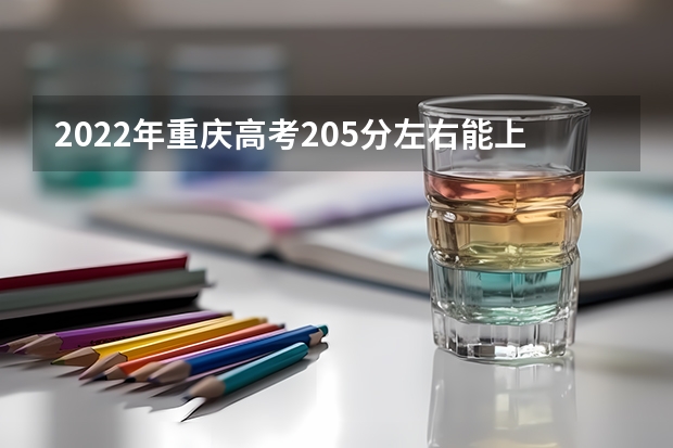 2022年重庆高考205分左右能上什么样的大学